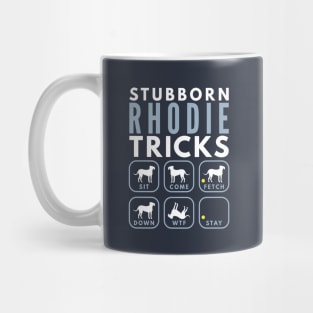 Stubborn Rhodesian Rifgeback Tricks - Dog Training Mug